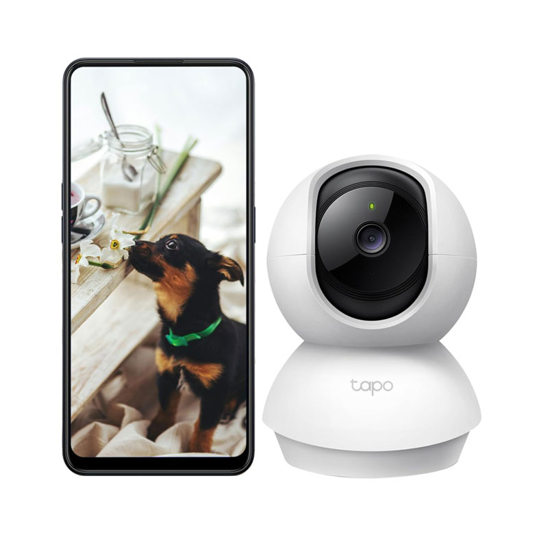 Picture of TP-Link Tapo C210 360° 3MP Full HD 2304 X 1296P Video Pan/Tilt Smart Wi-Fi Security Camera (Alexa Enabled/ 2-Way Audio/ Night Vision/ Motion Detection/ Indoor CCTV)